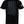 Back of Back the Blue Back Hit Tee in black showcasing large grayscale American flag with a bold blue line and Allegiance logo.