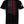 Back of Back the Red Back Hit Tee in black showcasing large grayscale American flag with bold red line and Allegiance logo.