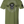 Back of Beret Premium Tee in OD Green featuring large Beret logo graphic