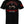 Back of Bucked Graphic Tee in black showcasing large cowboy riding a bucking horse graphic with 