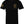 Front of Dead Cowboy Graphic Tee in black featuring small skeleton cowboy graphic and American flag sleeve print.