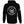 Back view of Allegiance In God We Trust Hoodie with eagle seal and rifles graphic.