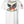 Back of Loyalty Premium Tee in white showcasing large bald eagle graphic clutching crossed American flags with bold Allegiance script and 