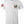 Front of Loyalty Premium Tee in white featuring small patriotic bald eagle chest graphic holding crossed American flags with 