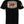 Back of Snake Bite Tee in black showcasing large coiled snake graphic with 
