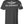 Back view of Brentling Premium Tee in charcoal with large Allegiance anchor and wing logo