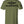 Back view of Brentling Premium Tee in OD green with large Allegiance anchor and wing logo