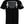 Back of Gunner Flag black tee with rifles and American flag design, Allegiance text above and U.S.A below