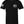 Front of Patriot Premium Tee in black with small chest graphic and flag on sleeve