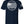 Back of Patriot Premium Tee in navy featuring bold Patriot logo across the back