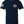 Front of Patriot Premium Tee in navy with small Patriot logo and sleeve flag detail