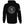 Back view of Allegiance Serpent Hoodie with skull and serpent crest graphic