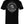 Back of Serpent Tee in black showcasing large serpent coiled around a skull symbolizing power and unity.